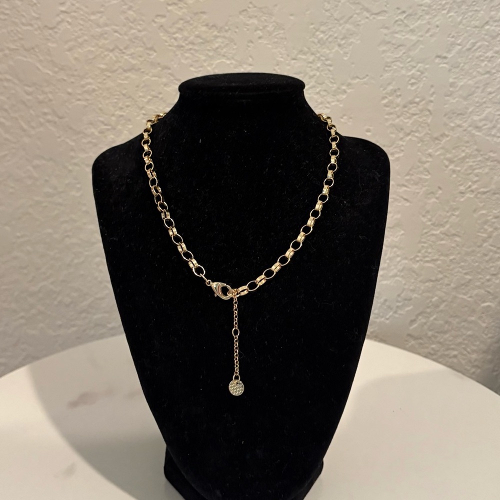 Marlyn Schiff Gold Chain Necklace NWOT